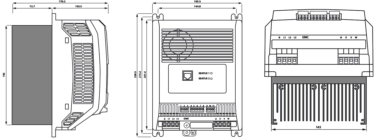 Heatsink Dimensions